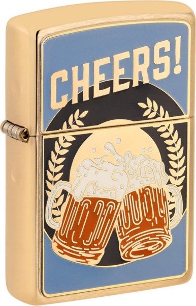 Zippo Feuerzeug Plakette Beer